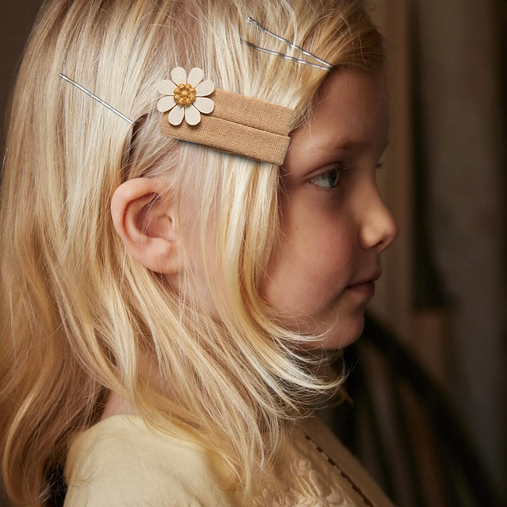 Fancy Clouds handmade hair clip in gift-ready packaging for birthdays and special occasions.