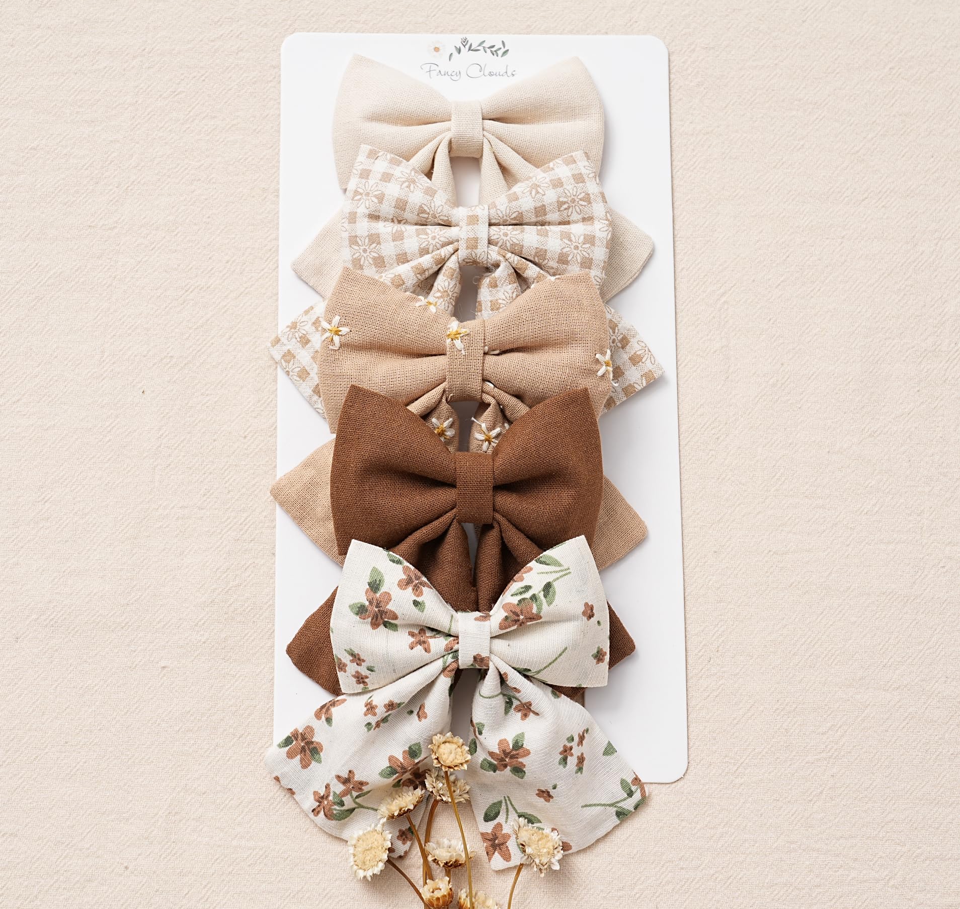 Fancy Clouds gift-ready packaging makes these bows ideal for gifts.