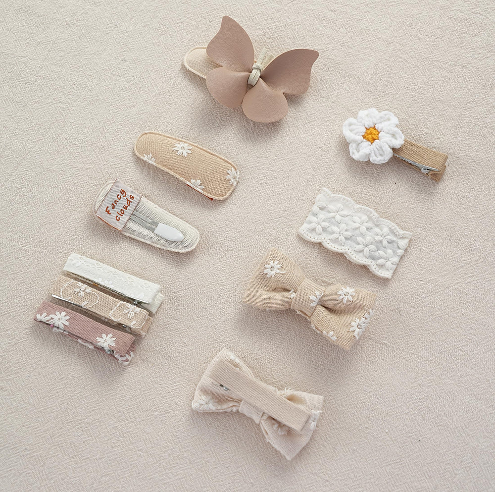 Fancy Clouds gift-ready hair accessory pack ideal for birthdays or holidays.