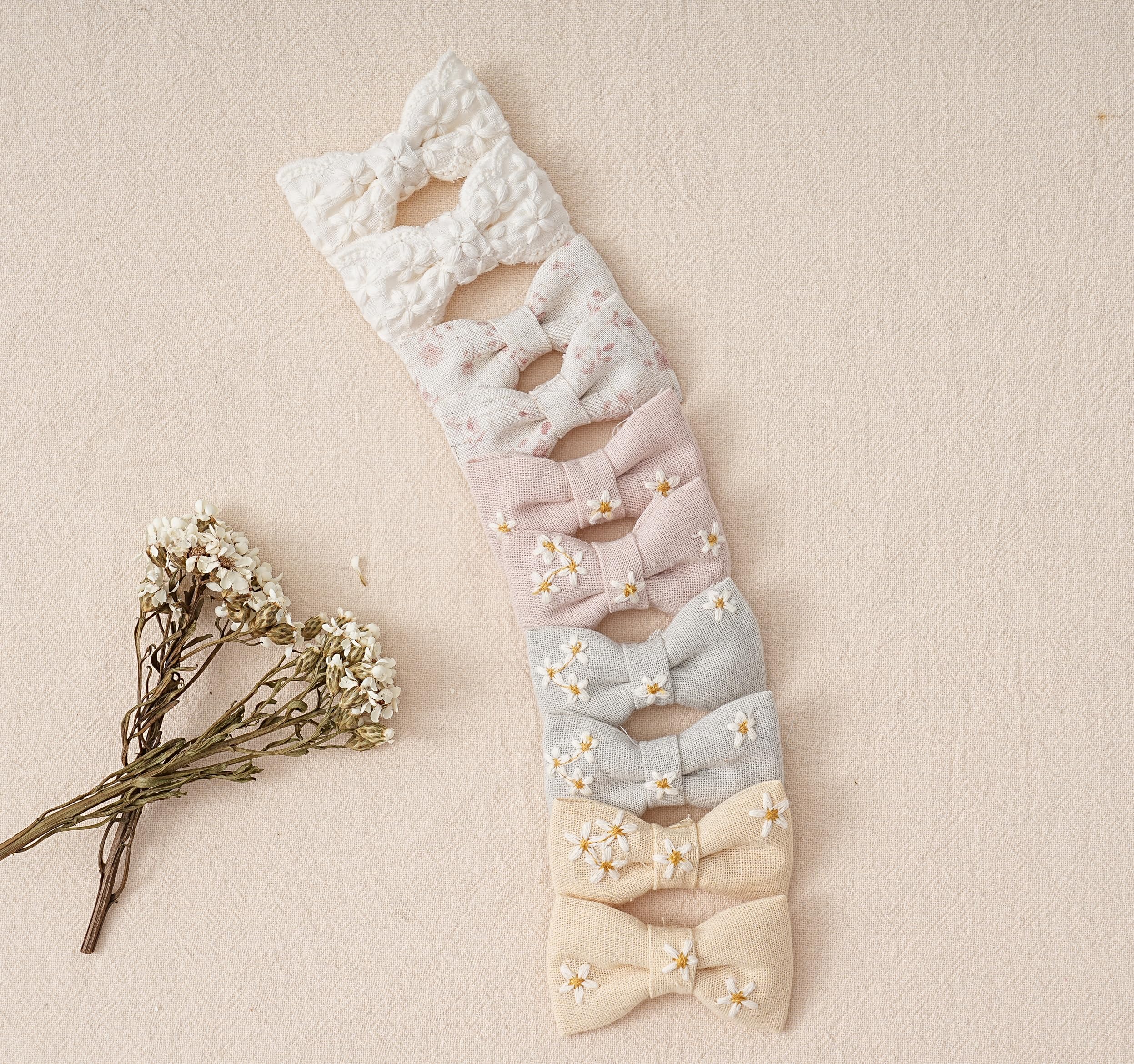Fancy Clouds gift-ready hair ties bows image communicates perfect gift idea for birthdays