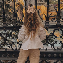 Fancy Clouds 5-piece bow set displayed together for coordinated outfits and easy styling.