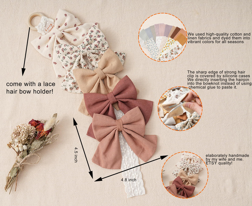 Fancy Clouds hair clips silicone safety cover visible on ends for kid-friendly grip.