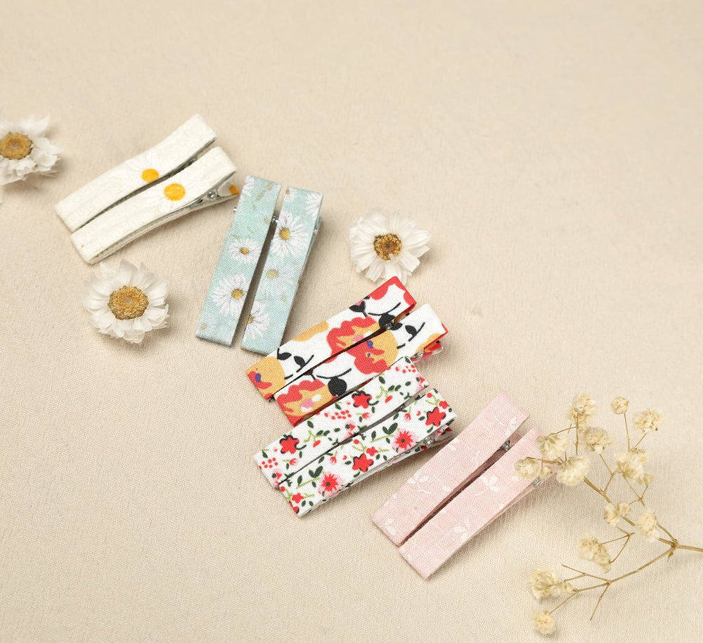 Fancy Clouds handmade-style clips deliver a premium, elegant look.