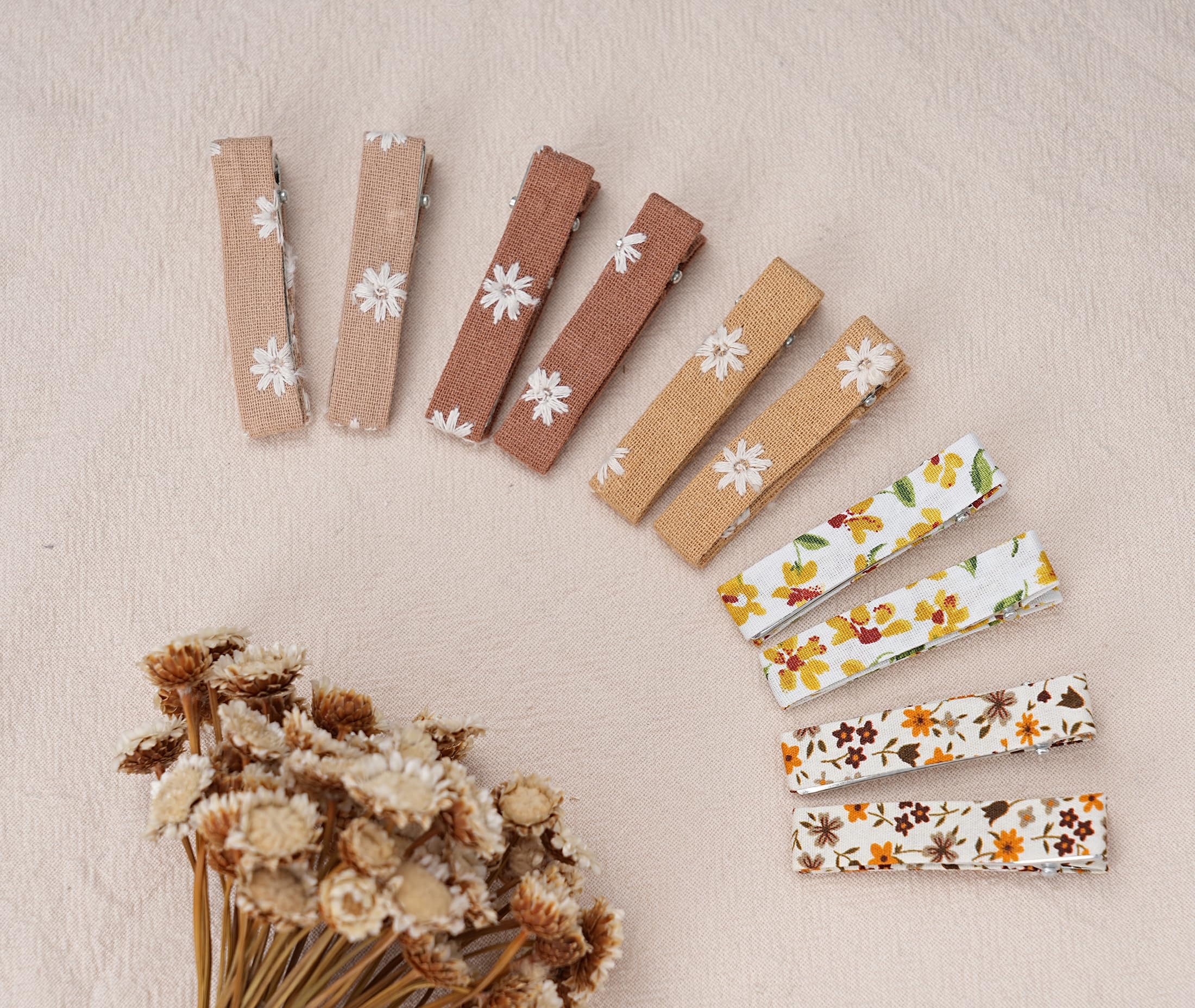 Multicolor Fancy Clouds clips for playful pigtails and side-swept styles