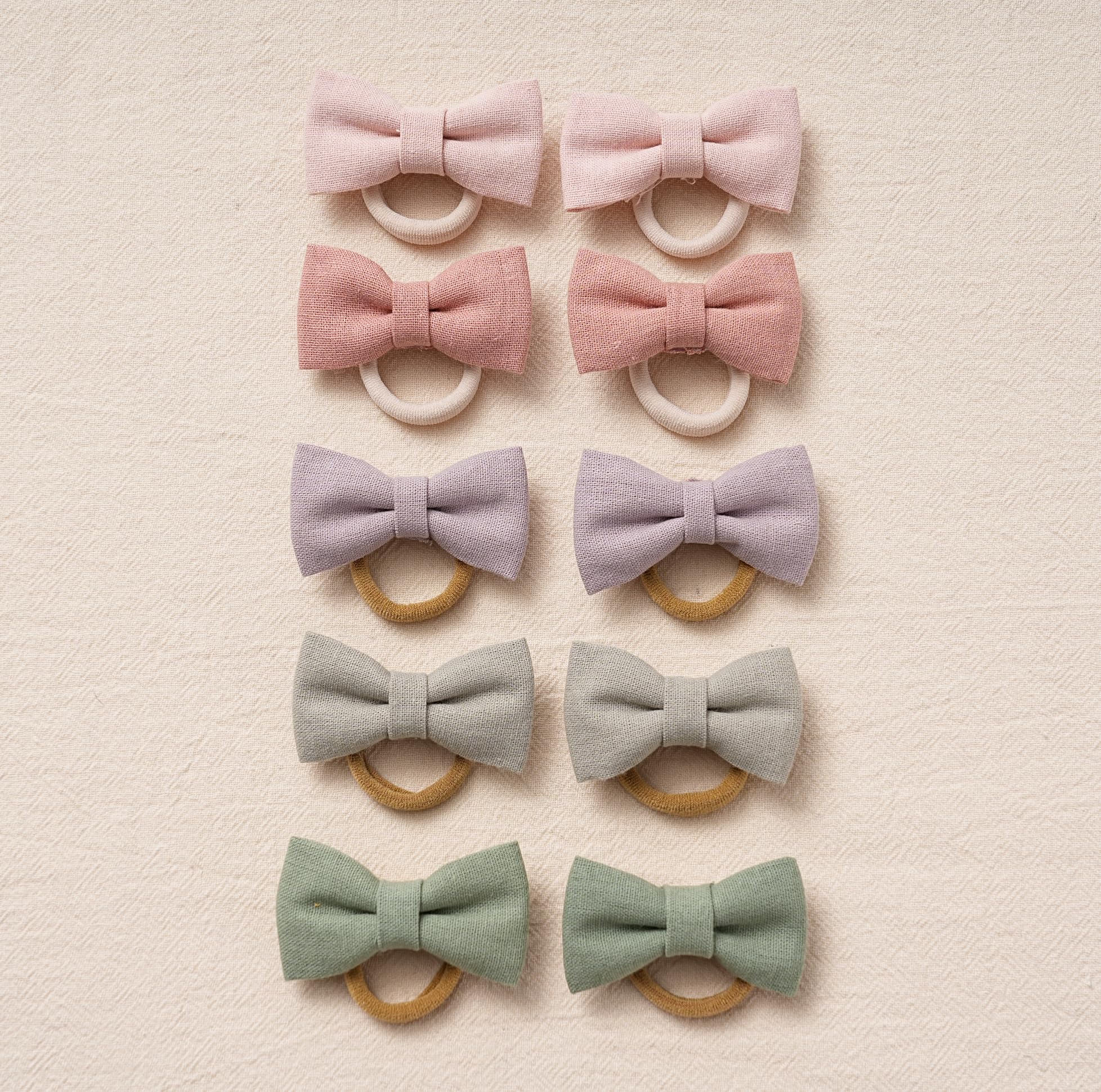 Fancy Clouds ponytail holders no-damage design for gentle wear