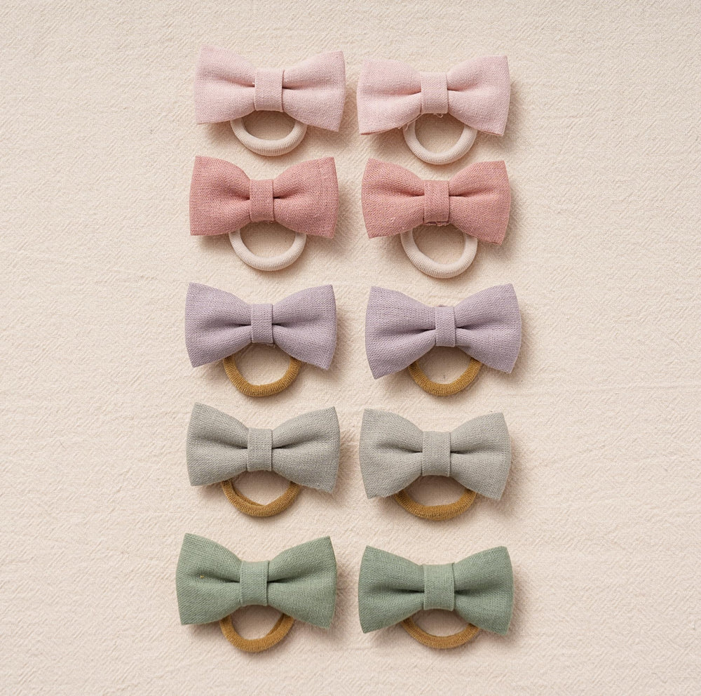 Fancy Clouds ponytail holders no-damage design for gentle wear