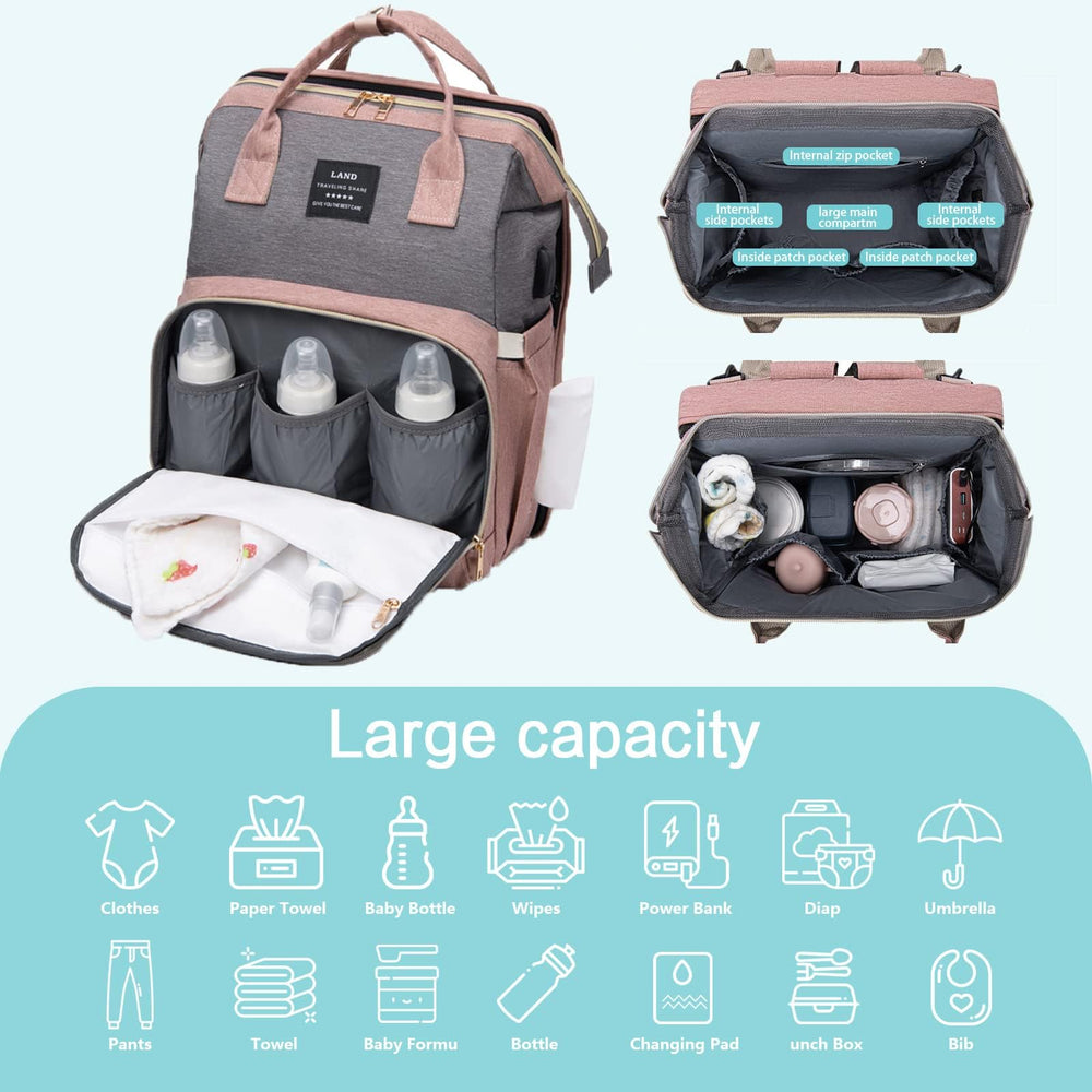 Fandiar diaper bag foil thermal bags keep bottles warm during travel.
