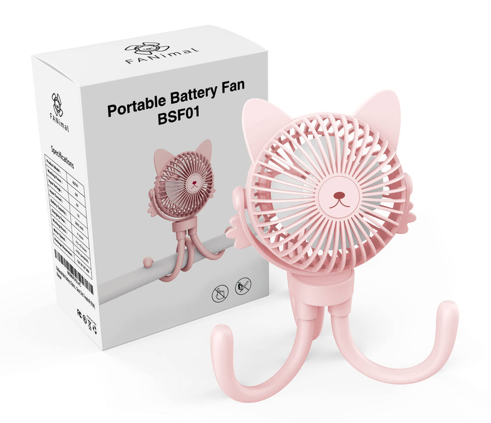FANimal is presented as a newborn essential for comfort during outings.