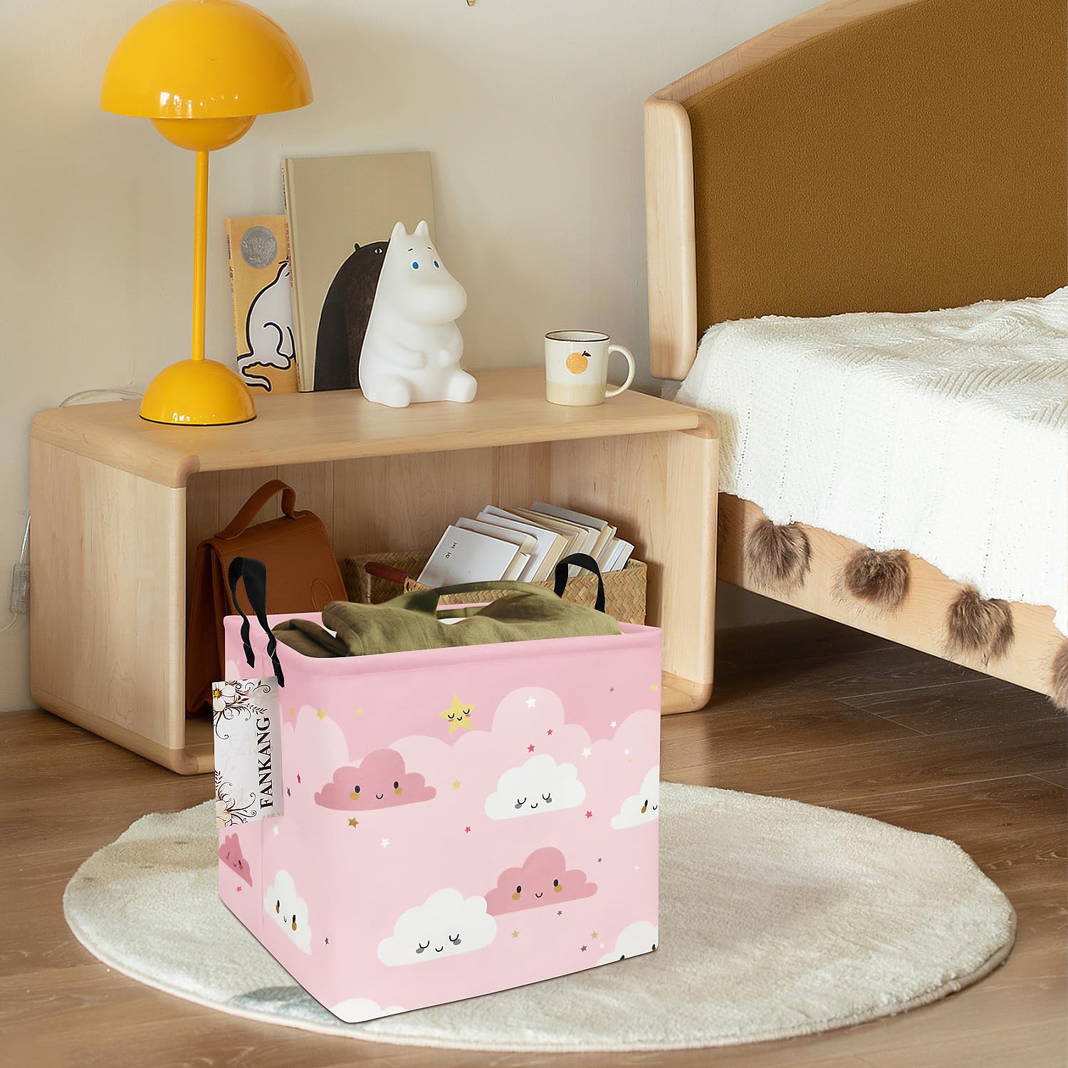 FANKANG double-side handles facilitate toting between rooms
