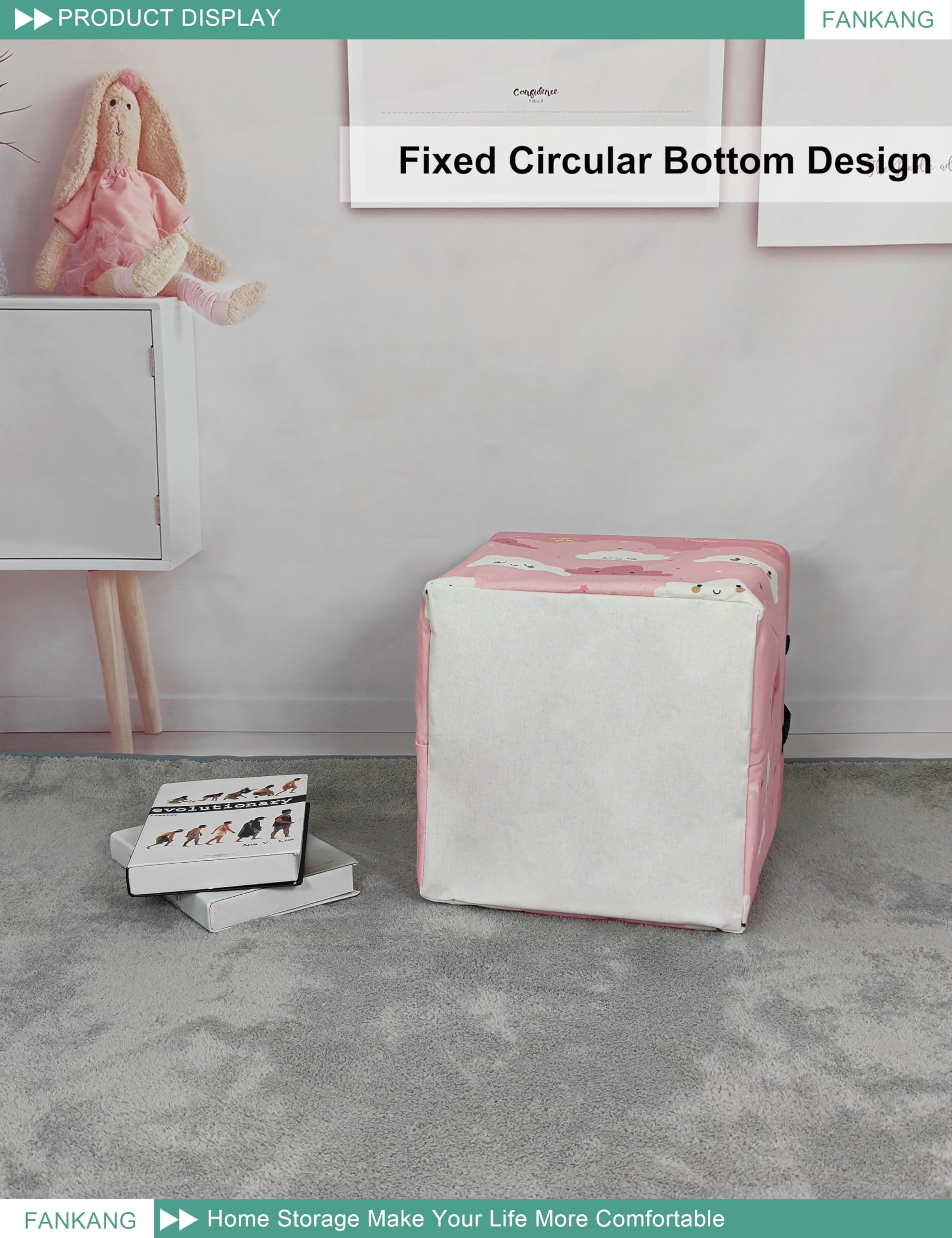FANKANG folded storage flat in a closet saves space
