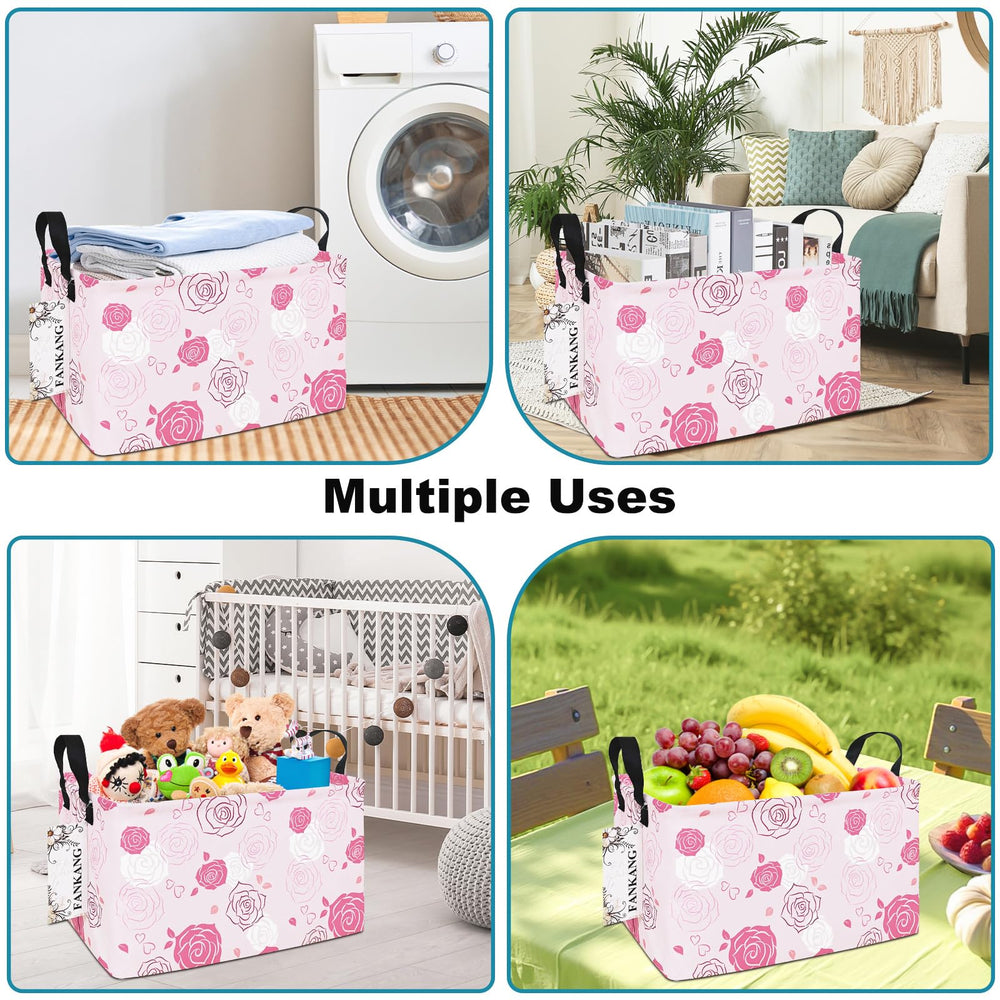 FANKANG large capacity organizer stores toys, books, and clothes neatly.