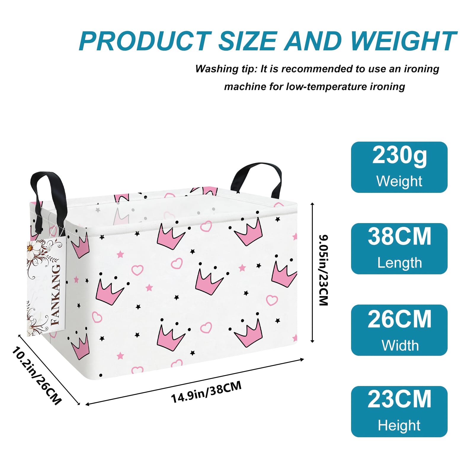 FANKANG nursery hamper with animal pattern inspires playful room storage for toys