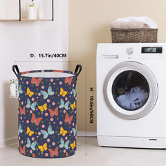 FANKANG nursery hamper side view with handles for easy toting and laundry