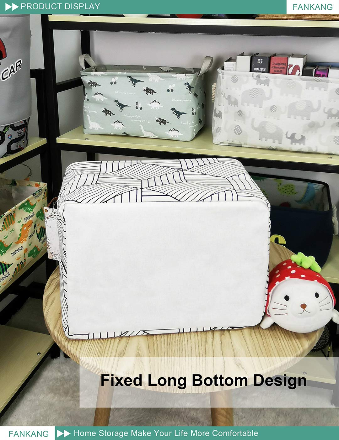 FANKANG storage basket-children-toys stores kids' toys neatly.
