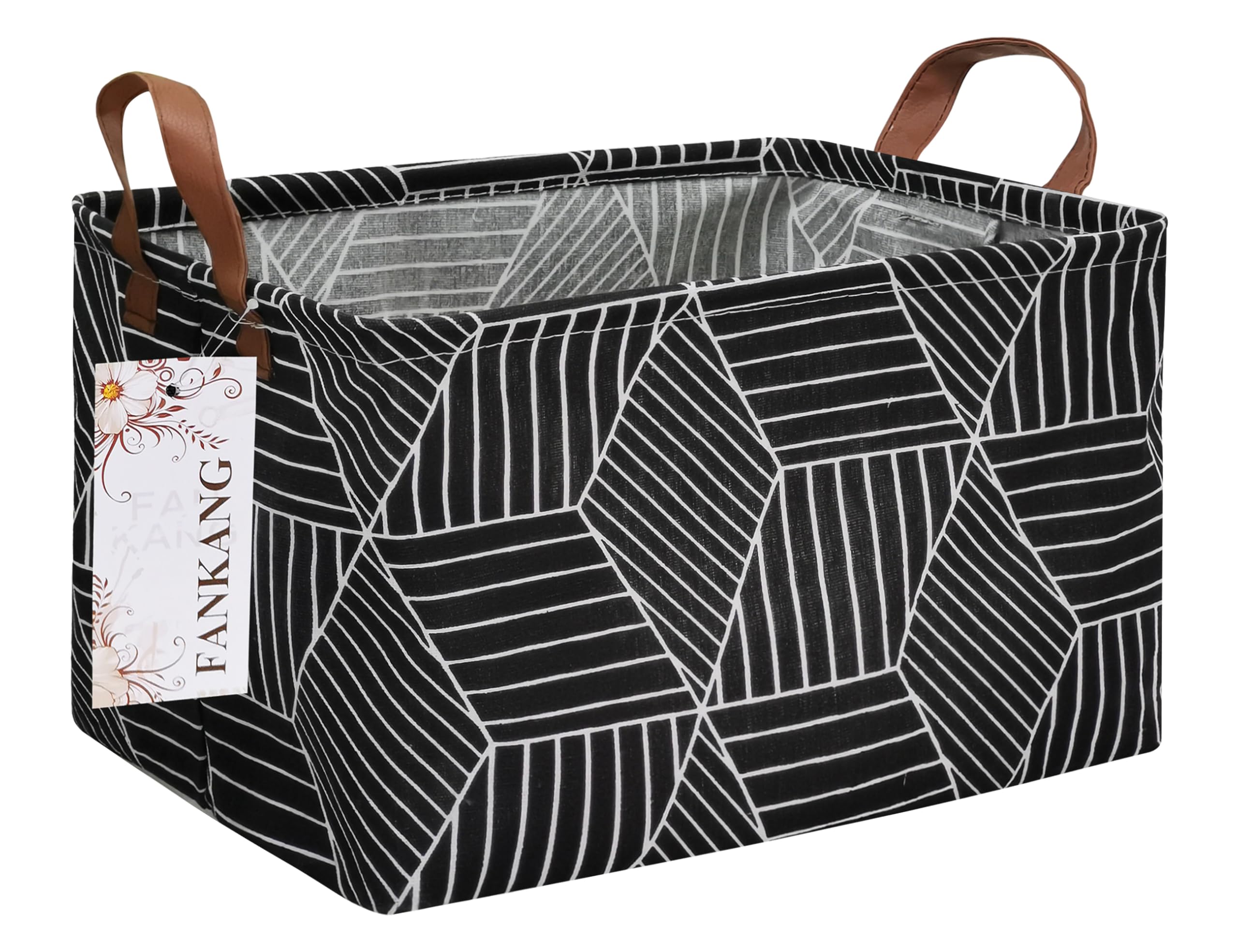 FANKANG storage basket collapsible folded for compact storage