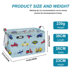 FANKANG storage basket foldable-design folds flat for compact storage when not in use.