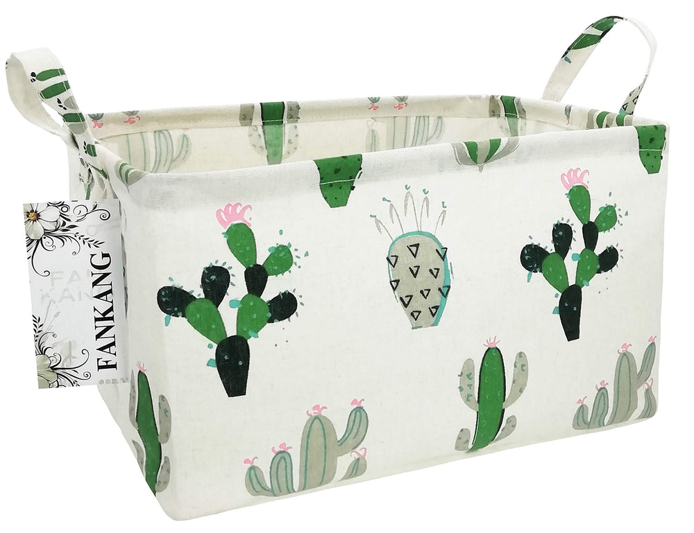 FANKANG storage basket folded-compact for space-saving storage and portability.