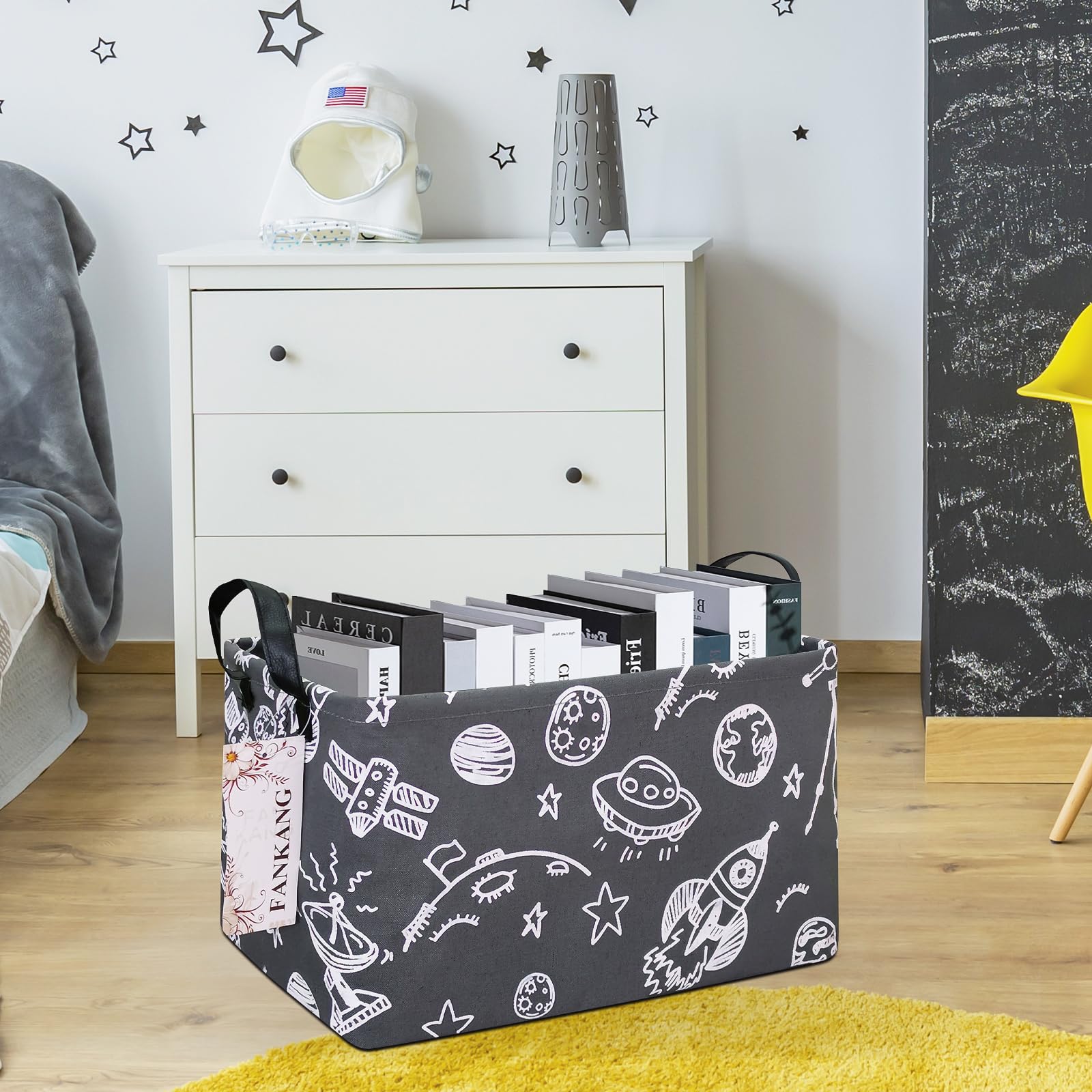 FANKANG storage basket handle design enables easy carrying.