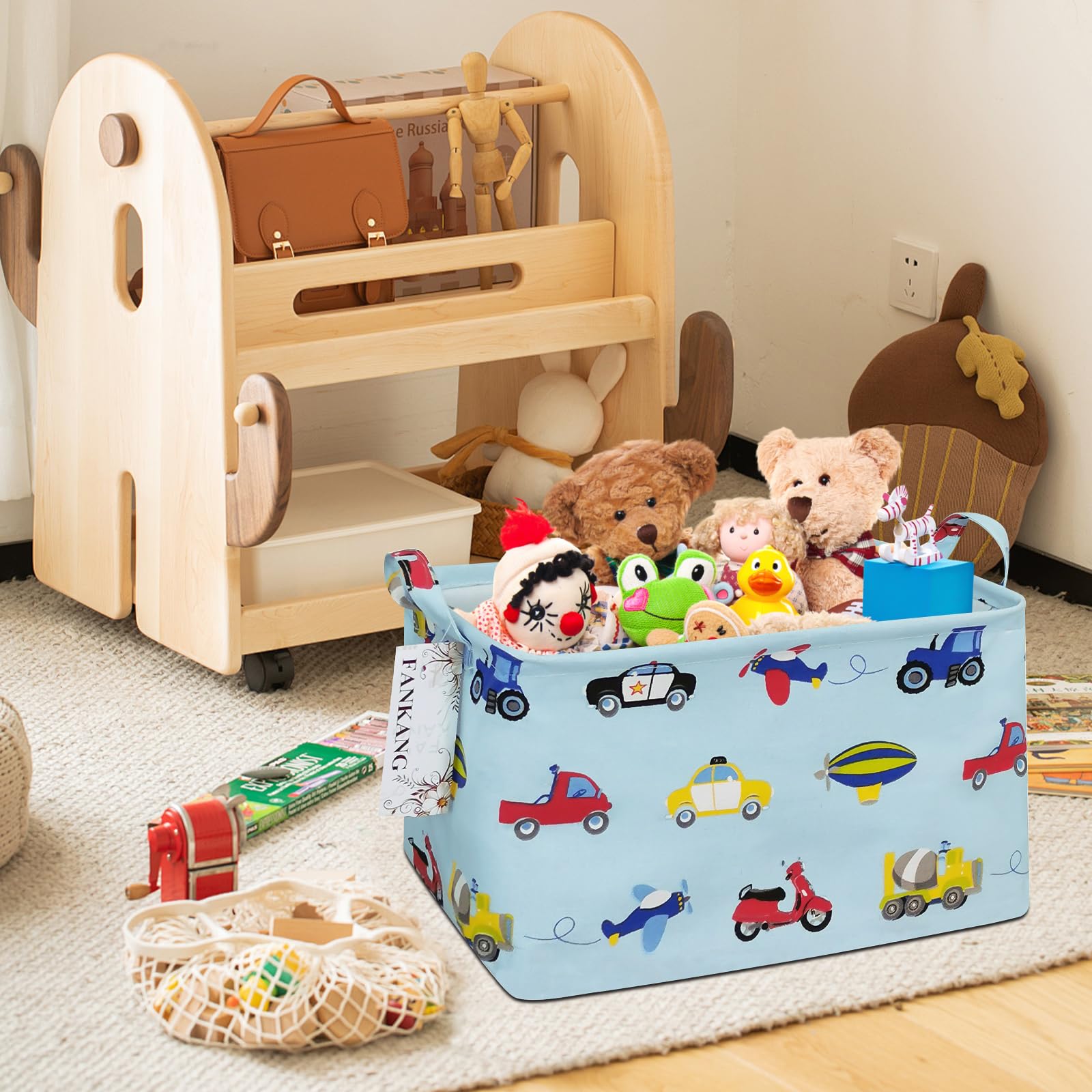 FANKANG storage basket waterproof-coating resists spills for versatile home use.