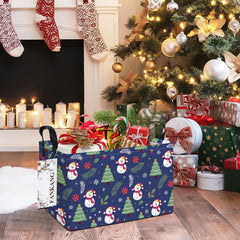 FANKANG storage bin shows sturdy side handles for easy carrying