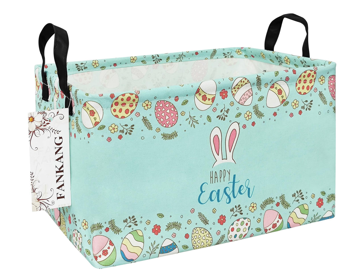 FANKANG storage bins nursery hamper – spacious tote for toys and clothes, easy to move.