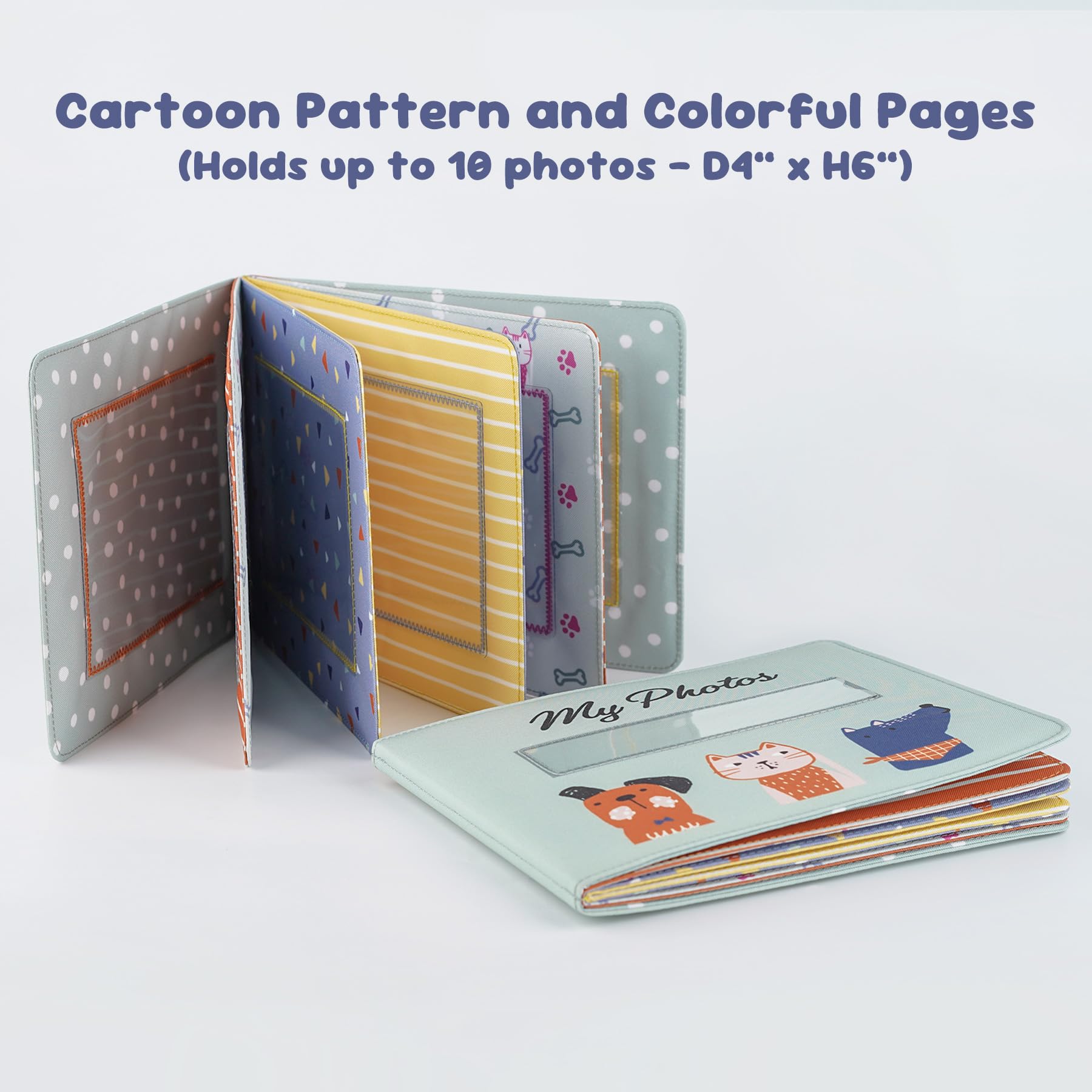 Fanna Baby Album soft fabric pages invite tactile exploration during early milestones.