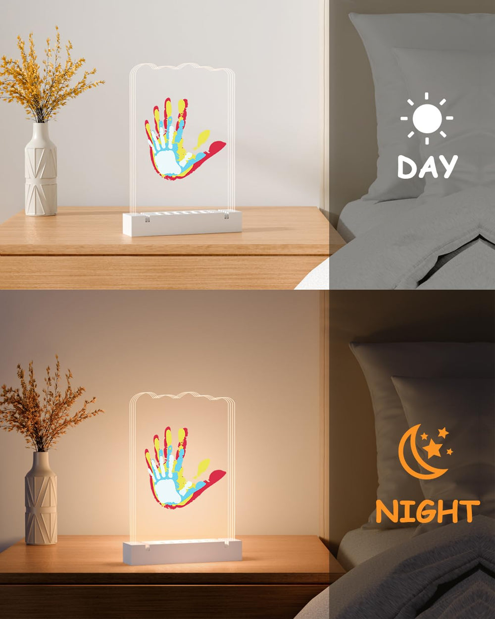 Fantastic House clear acrylic sheets preserve growth into lasting keepsakes.