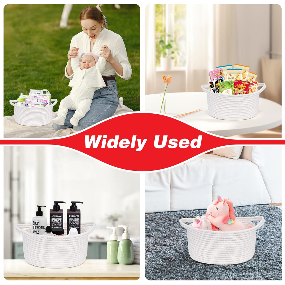 Fantasyon pet toy storage basket helps reduce clutter in living spaces.