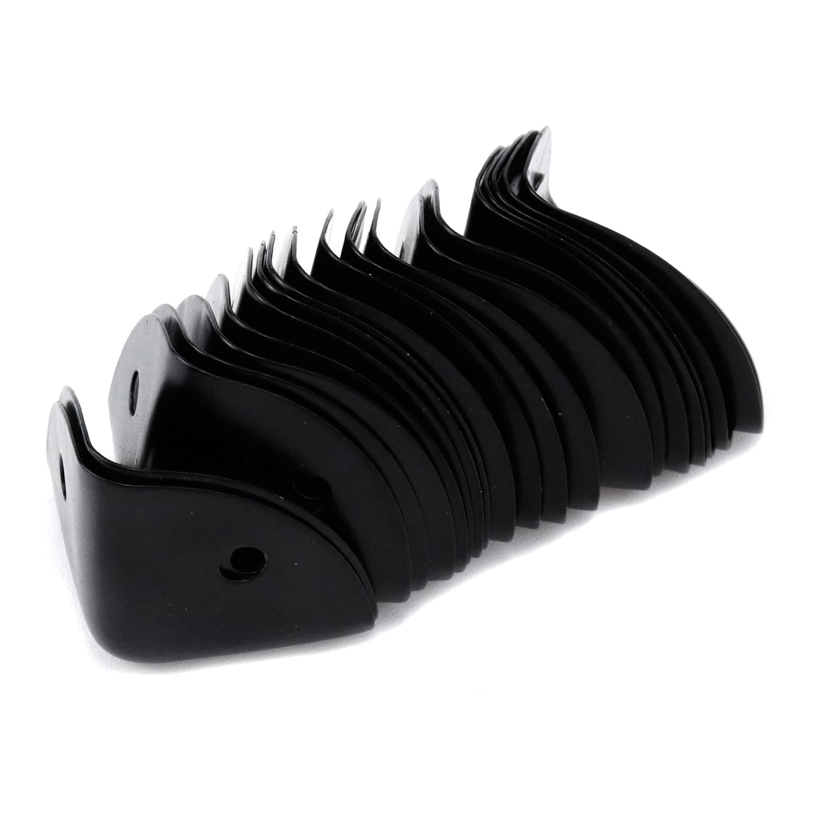 Faotup metal box corner protector black diy-craft use adds stylish, protective accents.
