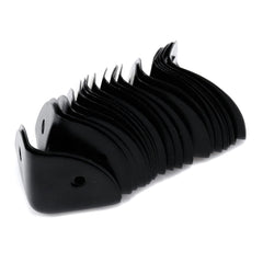 Faotup metal box corner protector black diy-craft use adds stylish, protective accents.