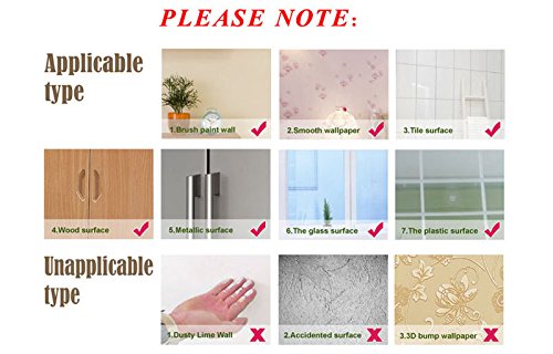 FARAMON DIY wall sticker kit arrangement guide supports personalized, creative layouts.