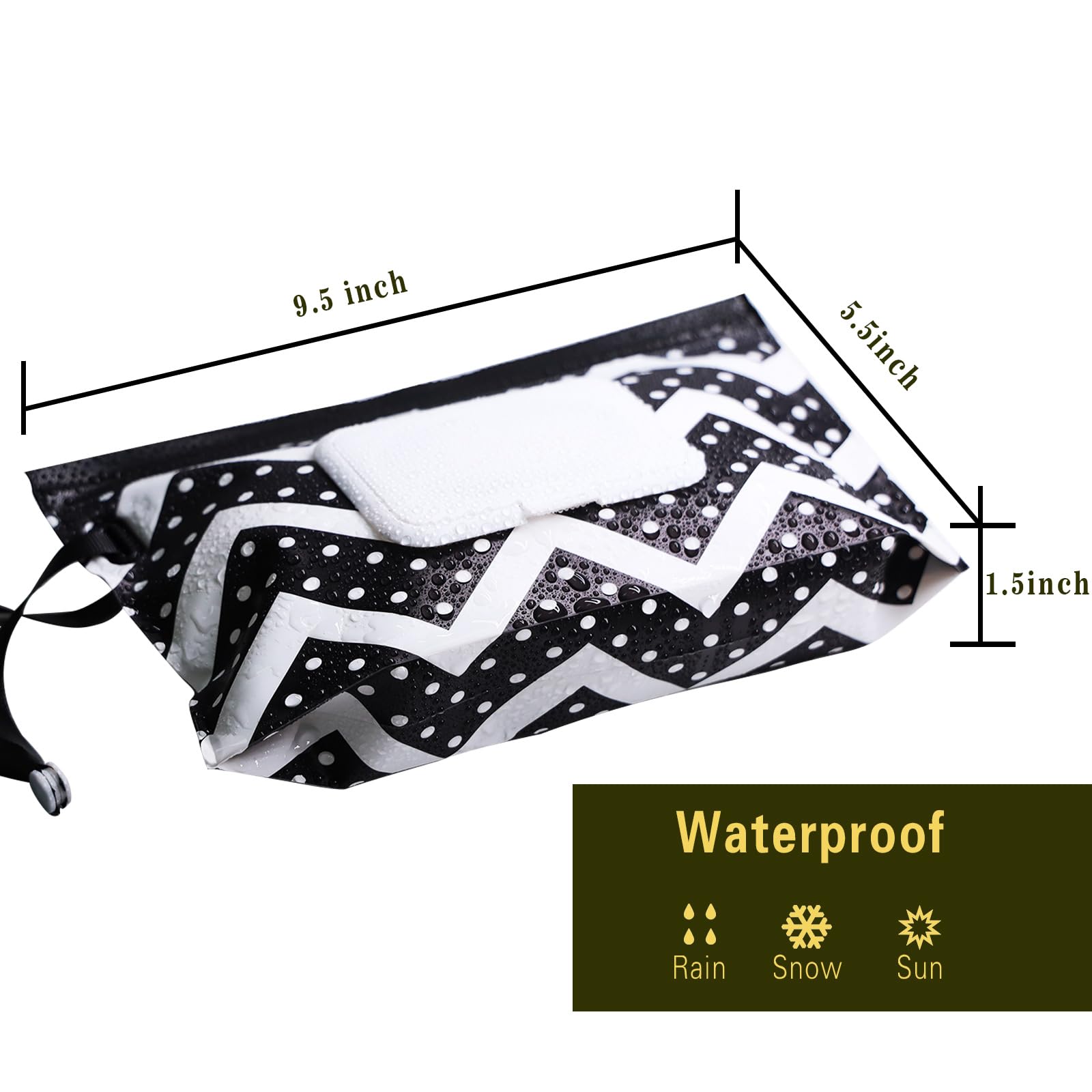 FAREVER wet wipe container compact size—fits most wipes for easy packing.