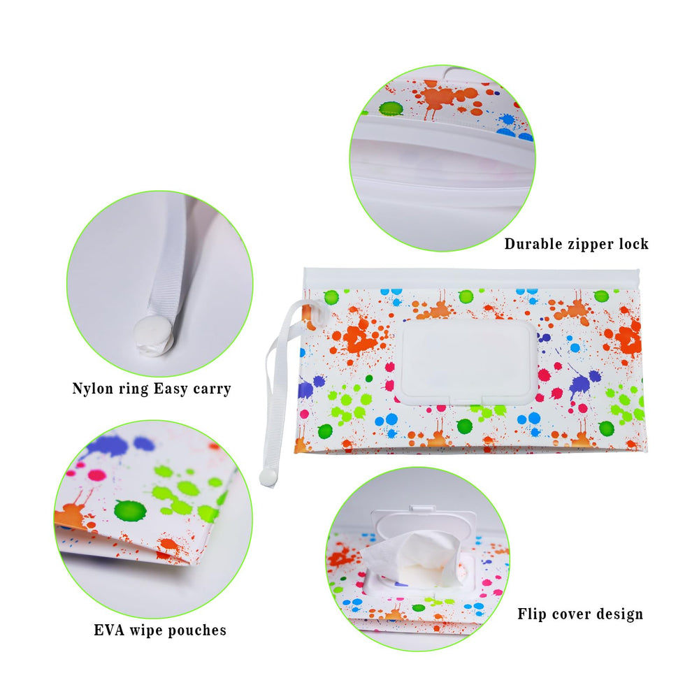 FAREVER wipe holder travel loop—hands-free wear for outdoor family trips.