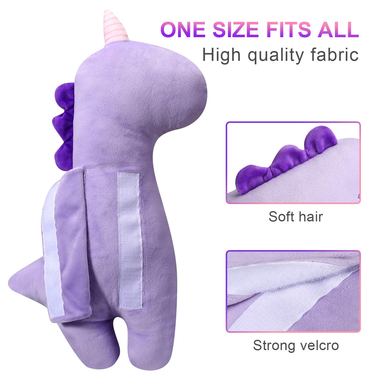 Farochy seatbelt cushion washable material keeps car gear fresh and clean.