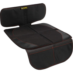 FASITE car seat protector front view with non-slip surface for stable seating.