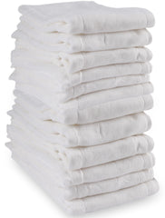 Fasoar Prefold Diapers 100% cotton close-up, gentle on delicate baby skin