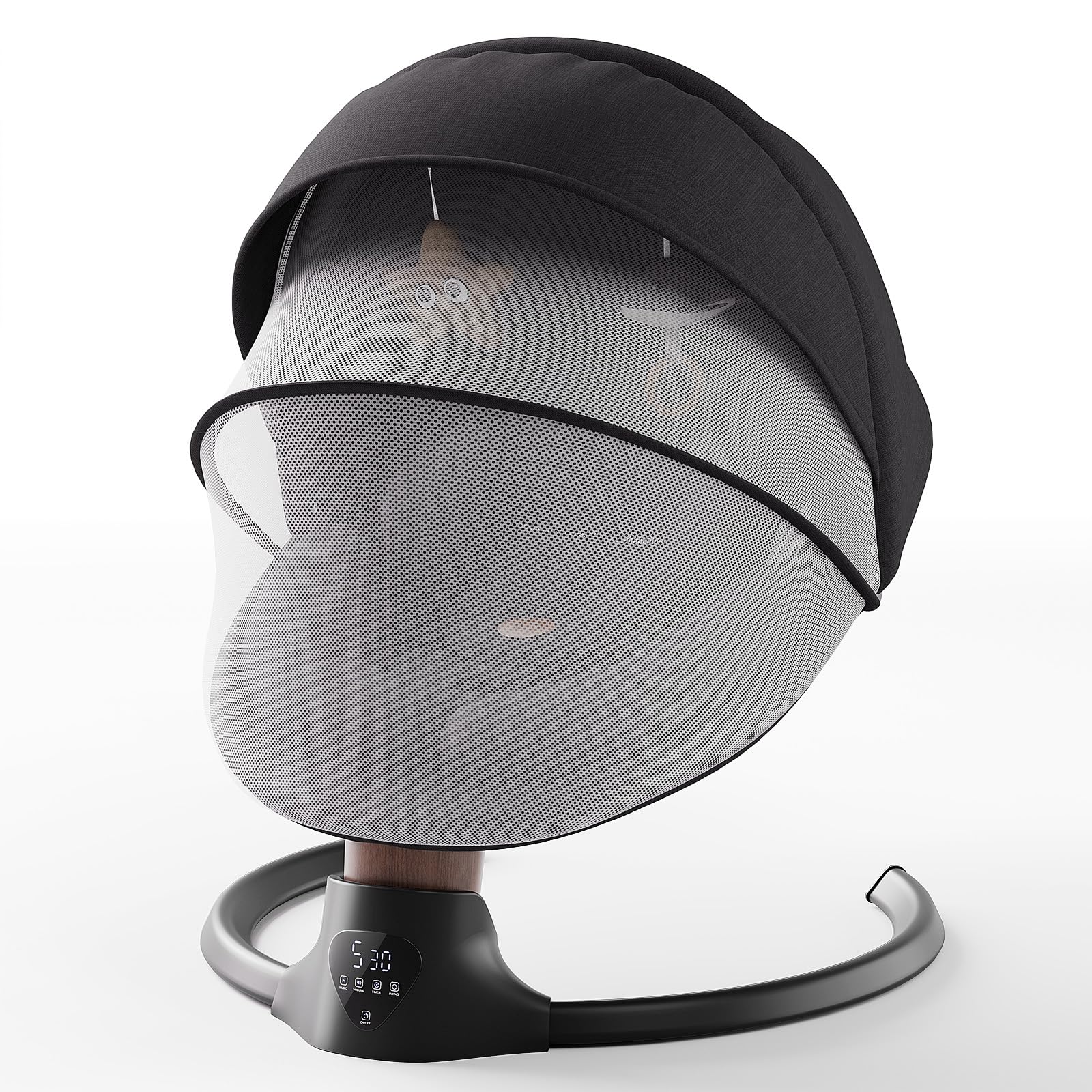 FasonBaby indoor-outdoor setup highlights versatile, portable swing