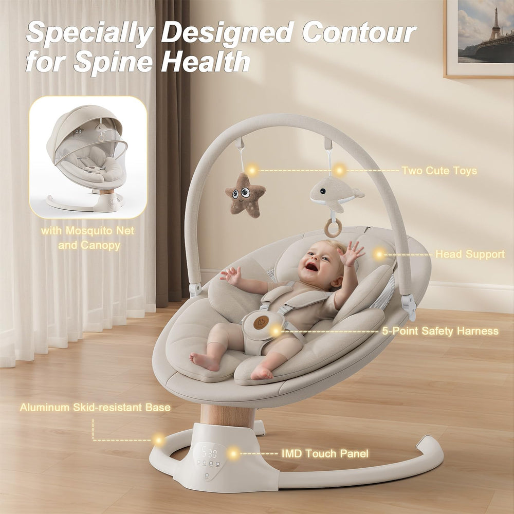 FasonBaby electric baby swing remote control for effortless operation