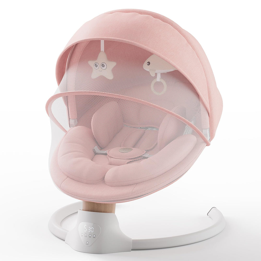 FasonBaby wood-grain design adds warm, modern décor appeal