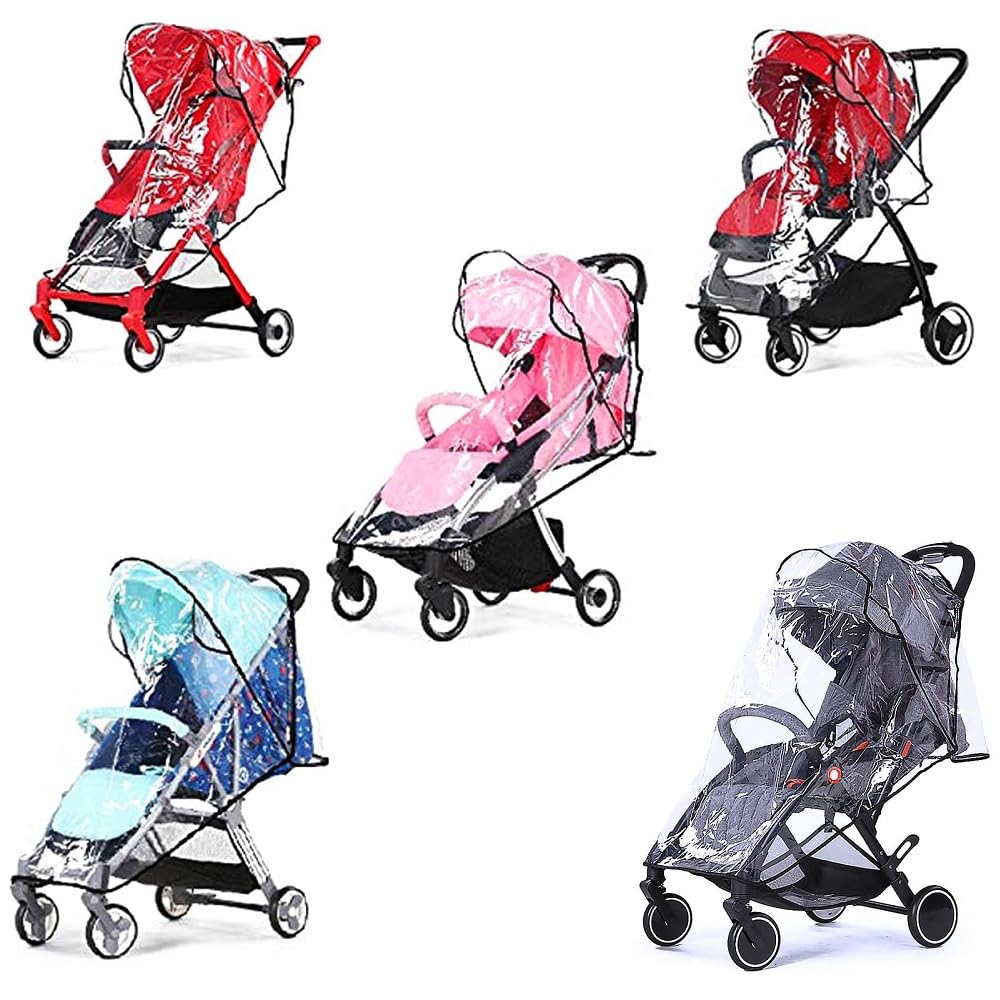 FASOTY lightweight cover offers protection with clear view during strolls