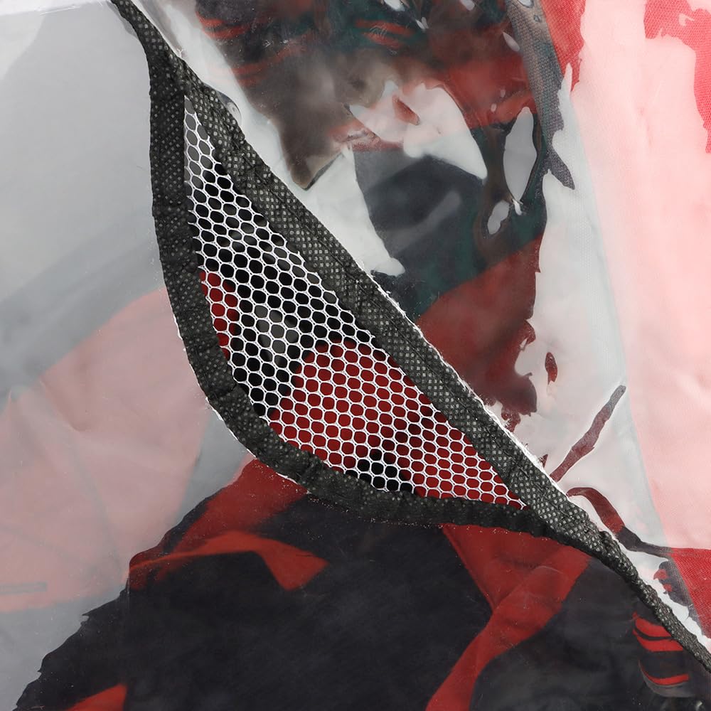 FASOTY easy-install rain cover shown during quick setup