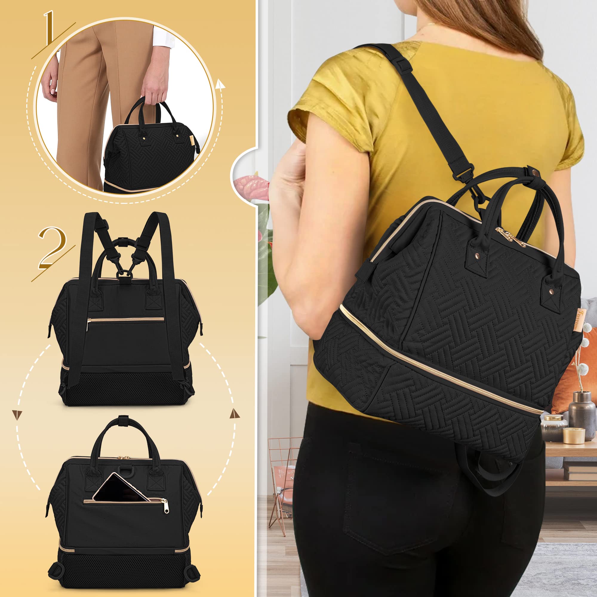 Fasrom back pocket offers anti theft storage for keys and phone