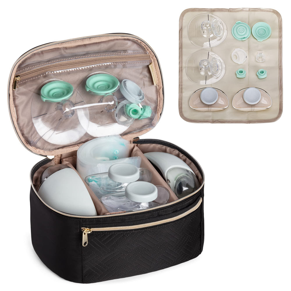 Fasrom bag compact design keeps pumps portable and organized