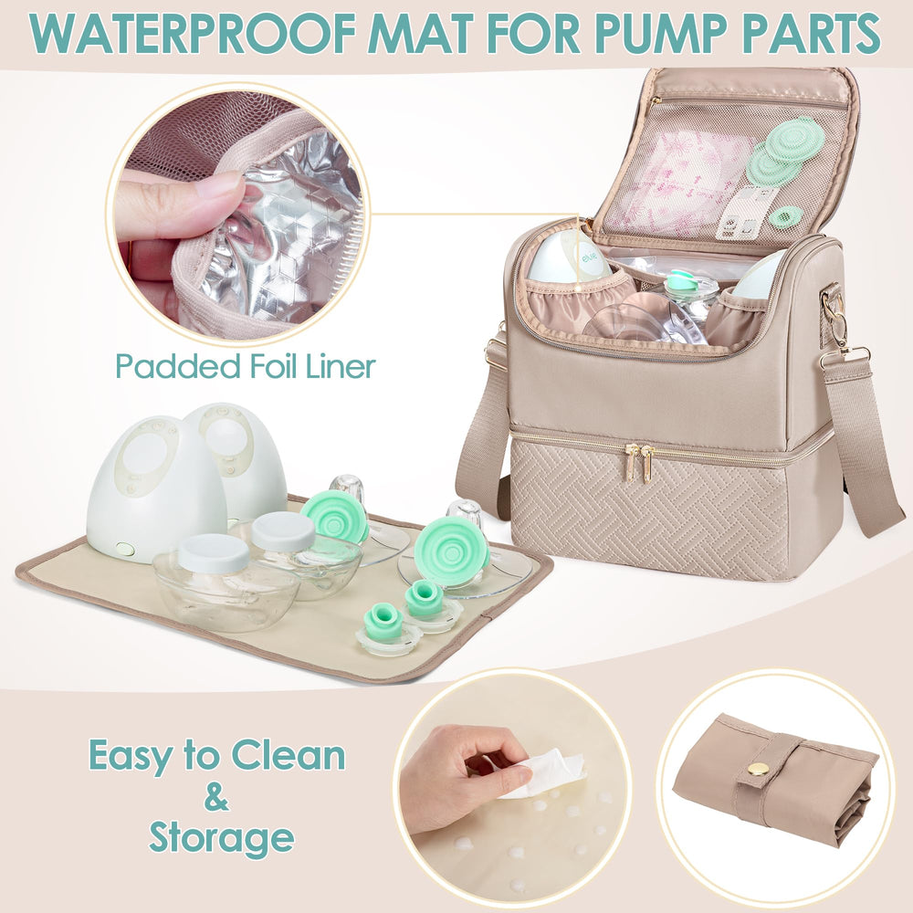 Fasrom bag camel waterproof liner protects against leaks and spills