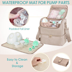 Fasrom bag camel waterproof liner protects against leaks and spills