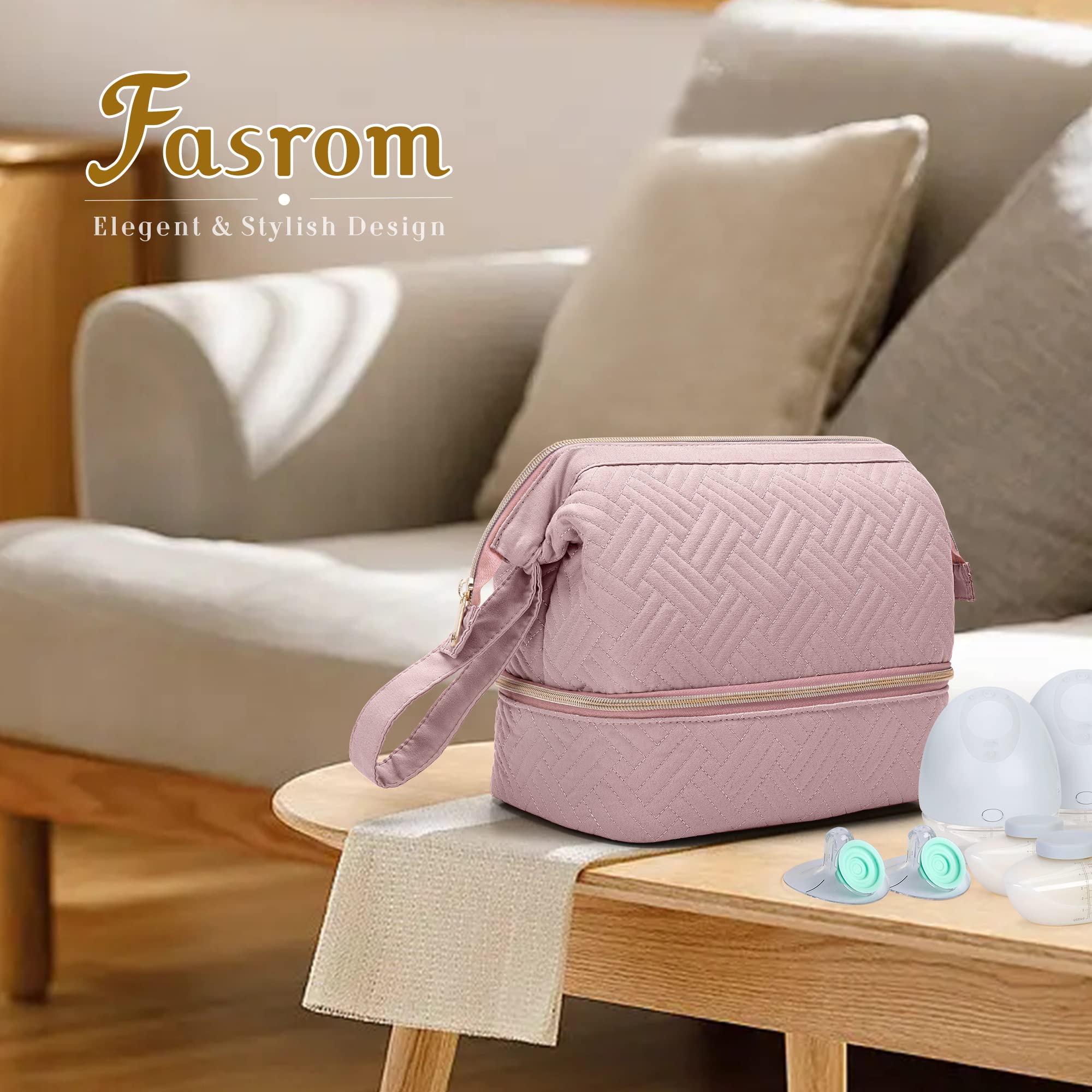 Fasrom pink pumping bag stylish everyday solution