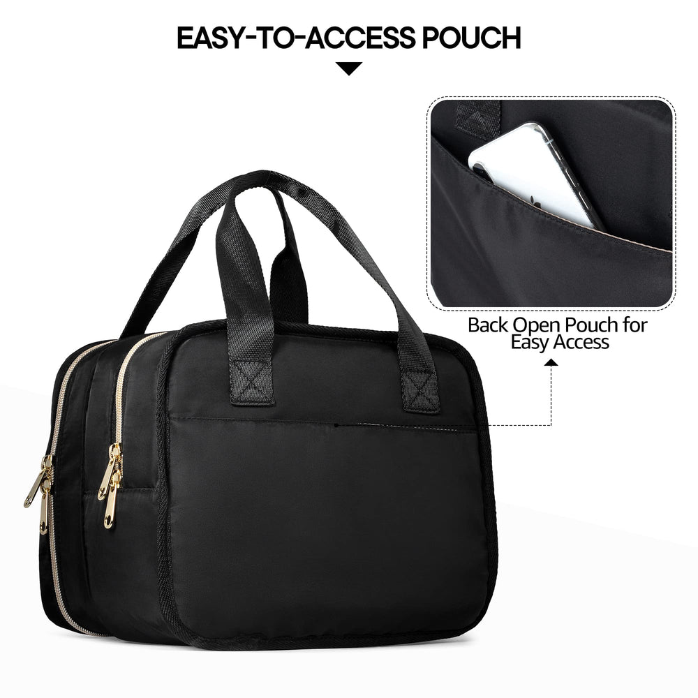Fasrom insulated tote with reinforced top handle for easy carrying