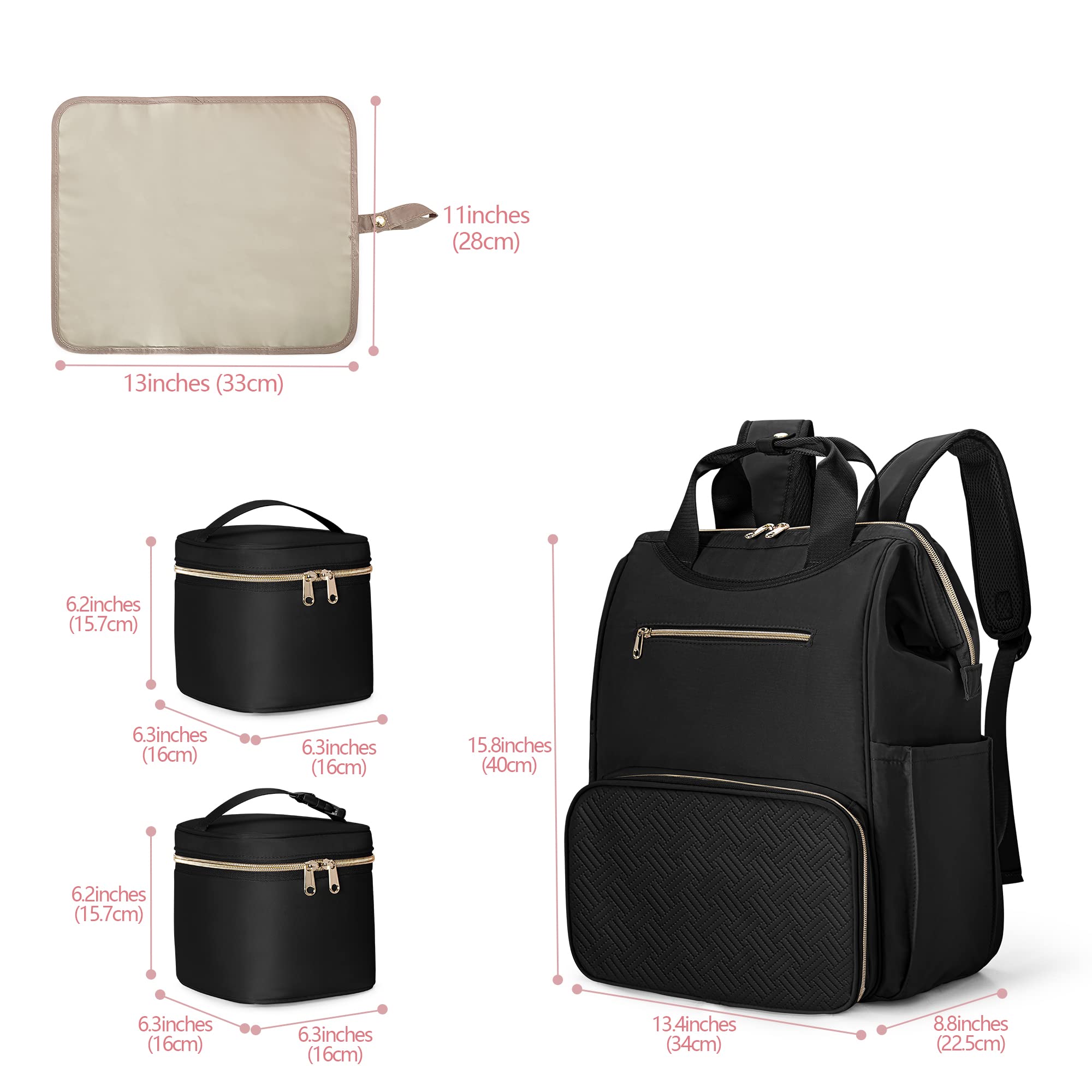 Fasrom wearable breast pump backpack waterproof foldable mat is easy to clean