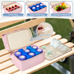 Fasrom bag cooler compartment preserves milk freshness during outings