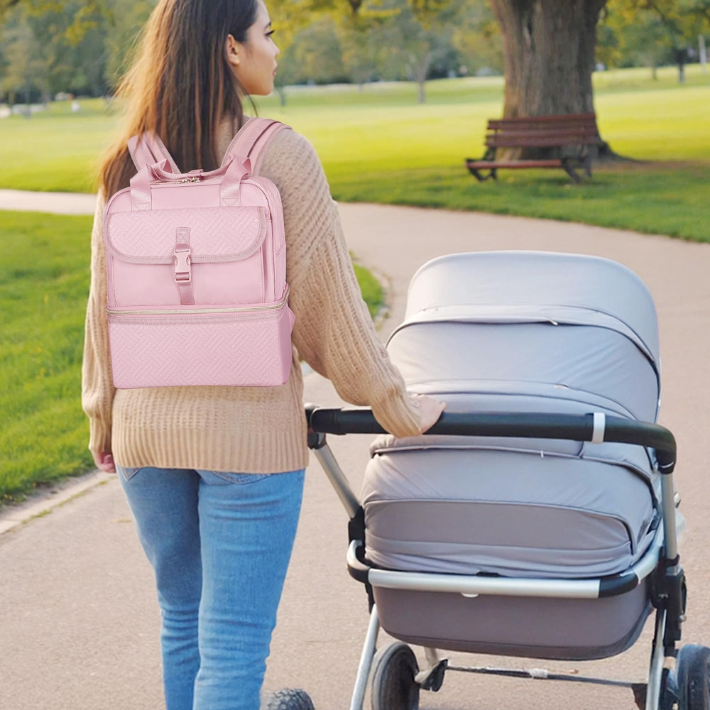 Fasrom bag with padded shoulder straps and top handle for comfort